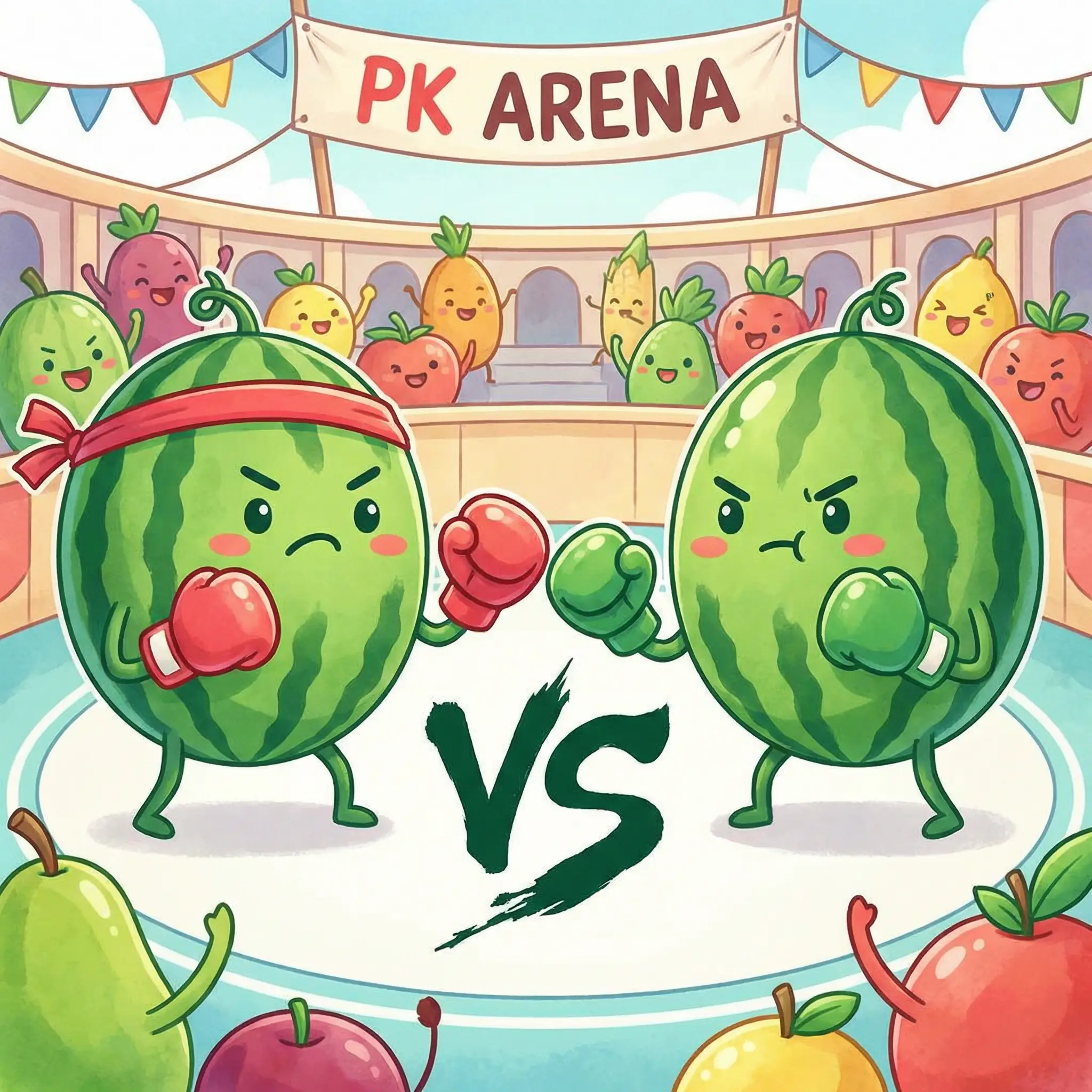 甜度PK对决插画 - 爆料专区