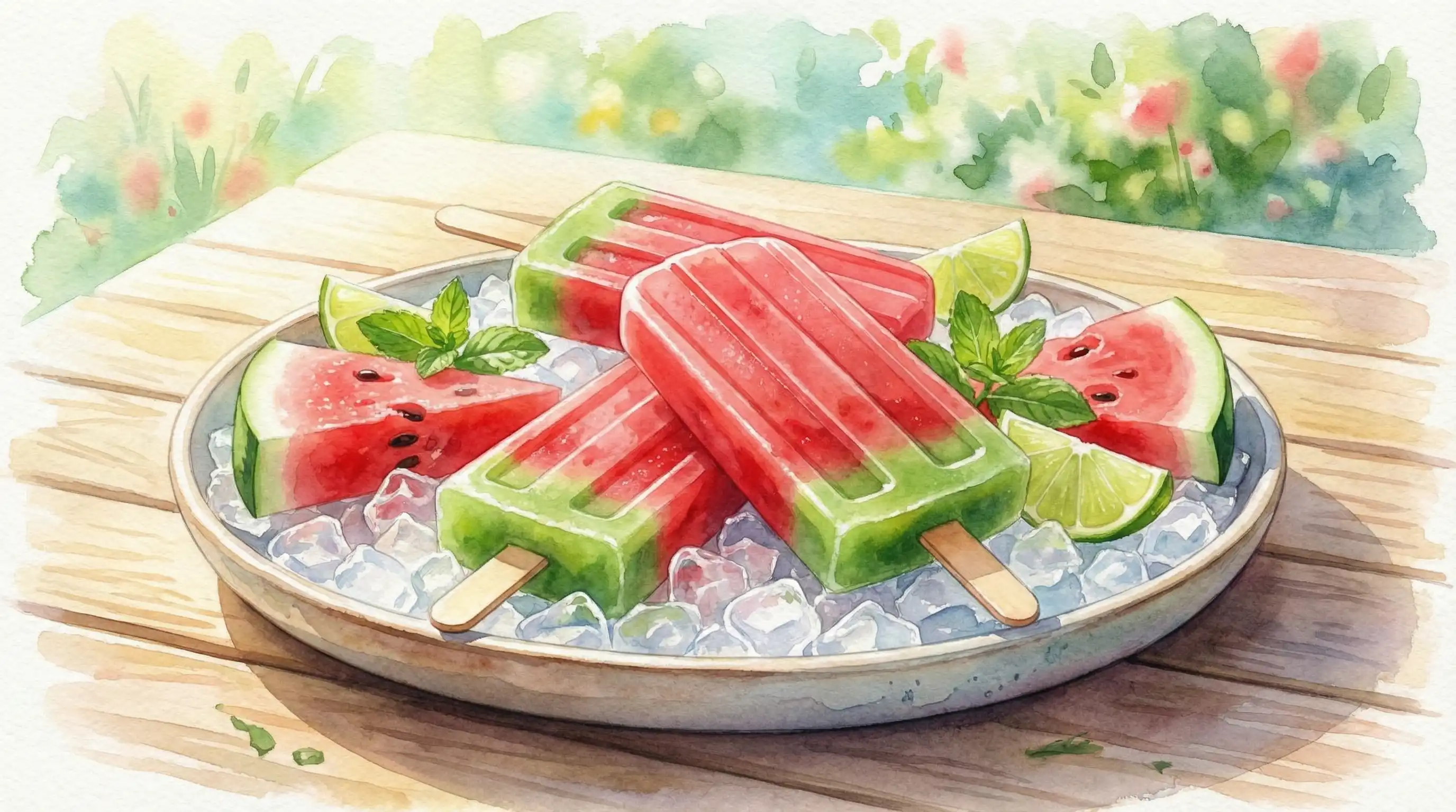 西瓜酸奶冰棍 - 爆料专区
